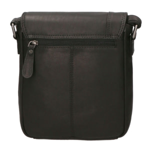 Borsa a tracolla  da uomo In Vera pelle Made in Italy 20x25x6 cm