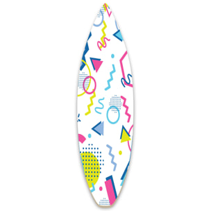 Planche de surf décorative candy 80's Tableau alu Dibond