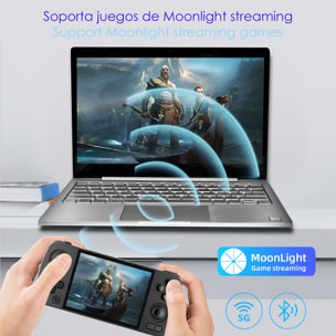 Console emulatore multipiattaforma RG405M. Touchscreen IPS da 4"; Android 12, Octa-Core 2.0GHz, WiFi, 128GB. +3000 giochi.