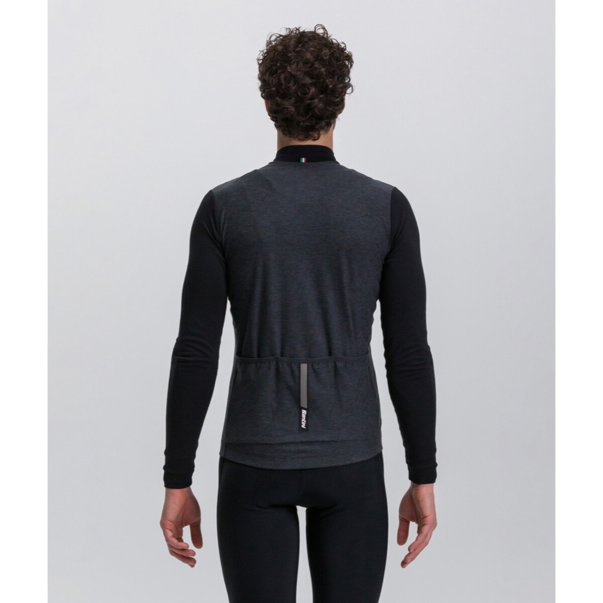 Pure - Maglia Manica Lunga - Nero - Uomo