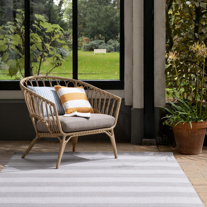 Tapis extérieur kilim fait main rectangle TEMPURA