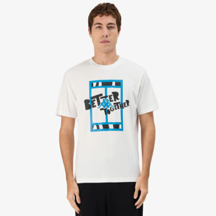 Kappa - T-Shirts & Top Uomo Bianco - Logo Gimmio