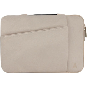 Housse ADEQWAT Pocket Sleeve 13-14 beige chiné