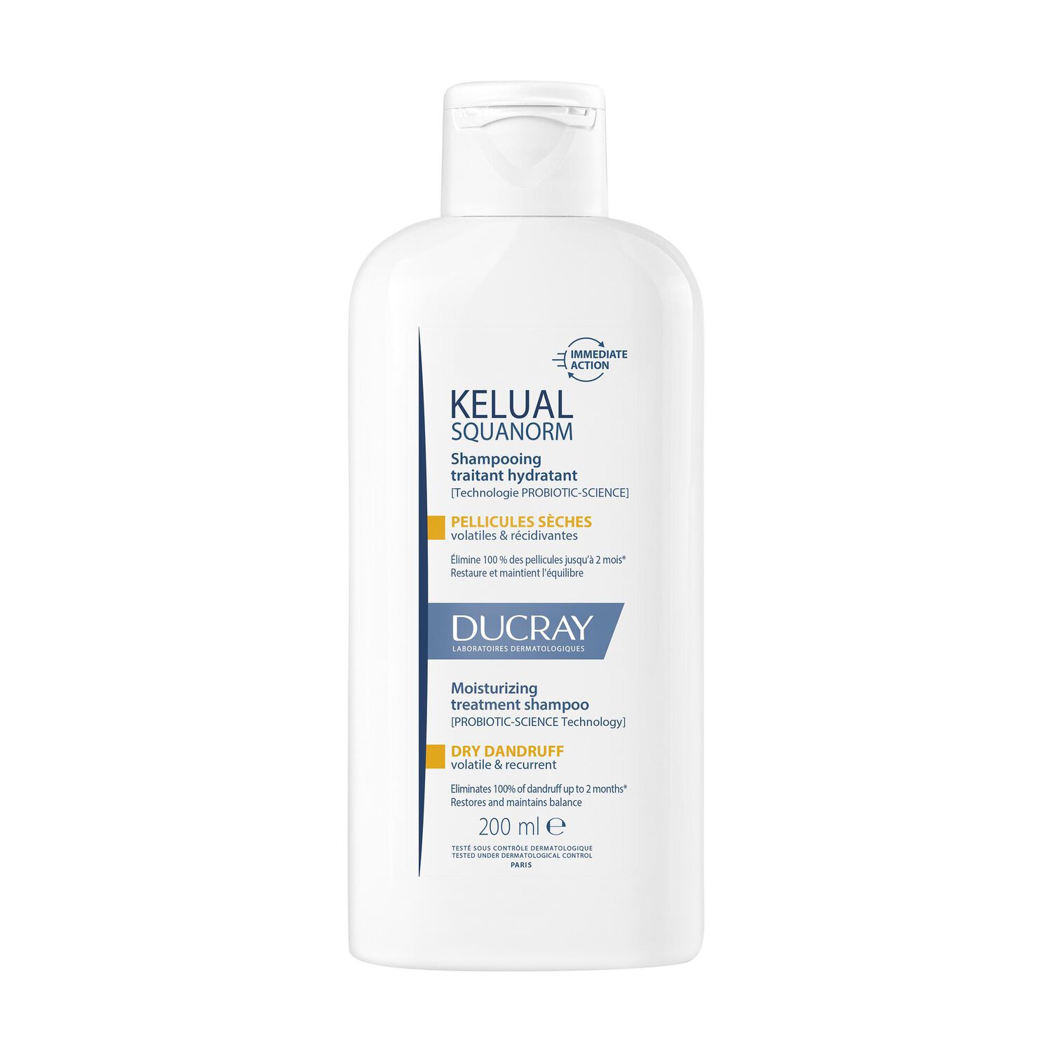 Squanorm - Shampooing Traitant Pellicules Sèches 200 ml