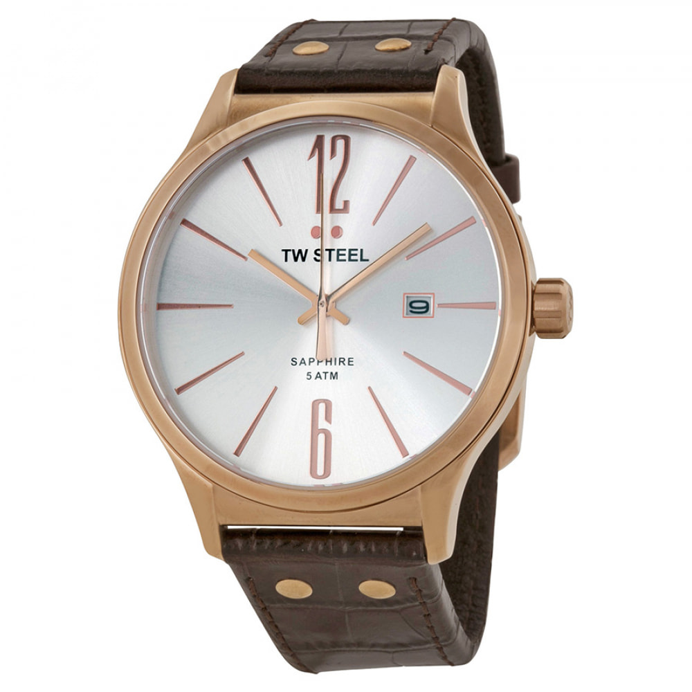 Reloj Tw Steel TW1304 Hombre Analogico Cuarzo con Correa de Piel