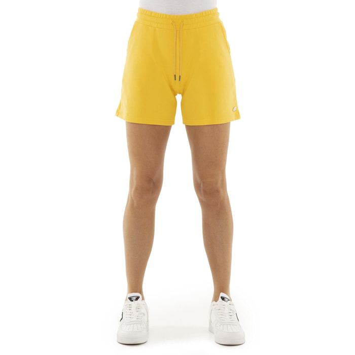 Pantaloncini da donna in cotone elasticizzato Leone Basic