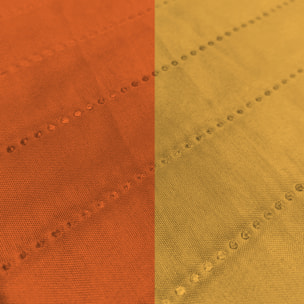 COPRIDIVANO TRENDY, Waterproof, Microfibra, No Stiro - ARANCIONE/GIALLO