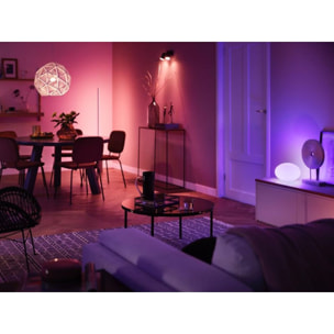 Ampoule LED connectée PHILIPS HUE W&C E27 75W x2