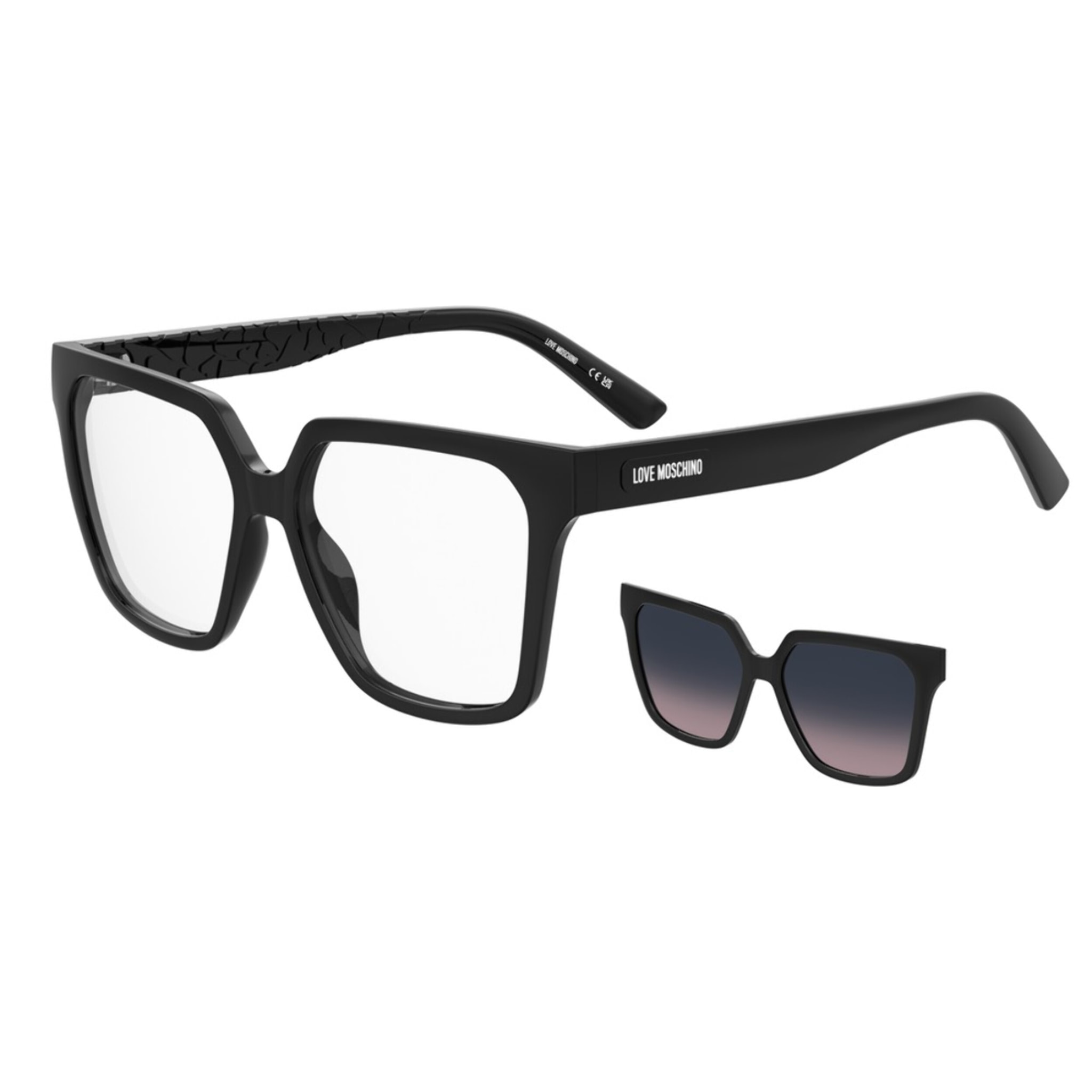 Gafas de Vista Love Moschino MOL688/C QFU Polarizadas de Tr90 Mujer 55 mm