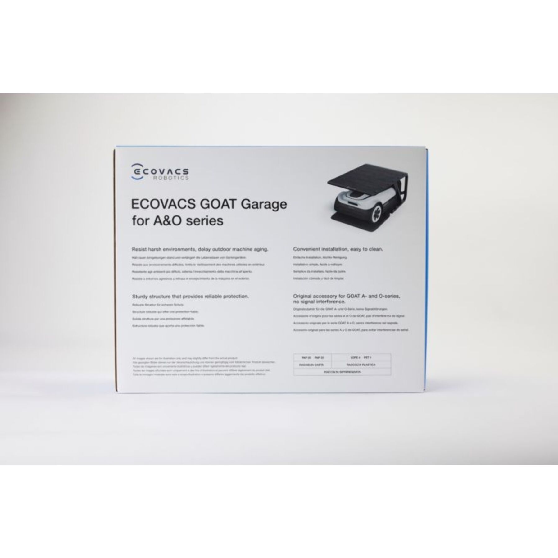 Garage ECOVACS abri pour robot tondeuse GOAT
