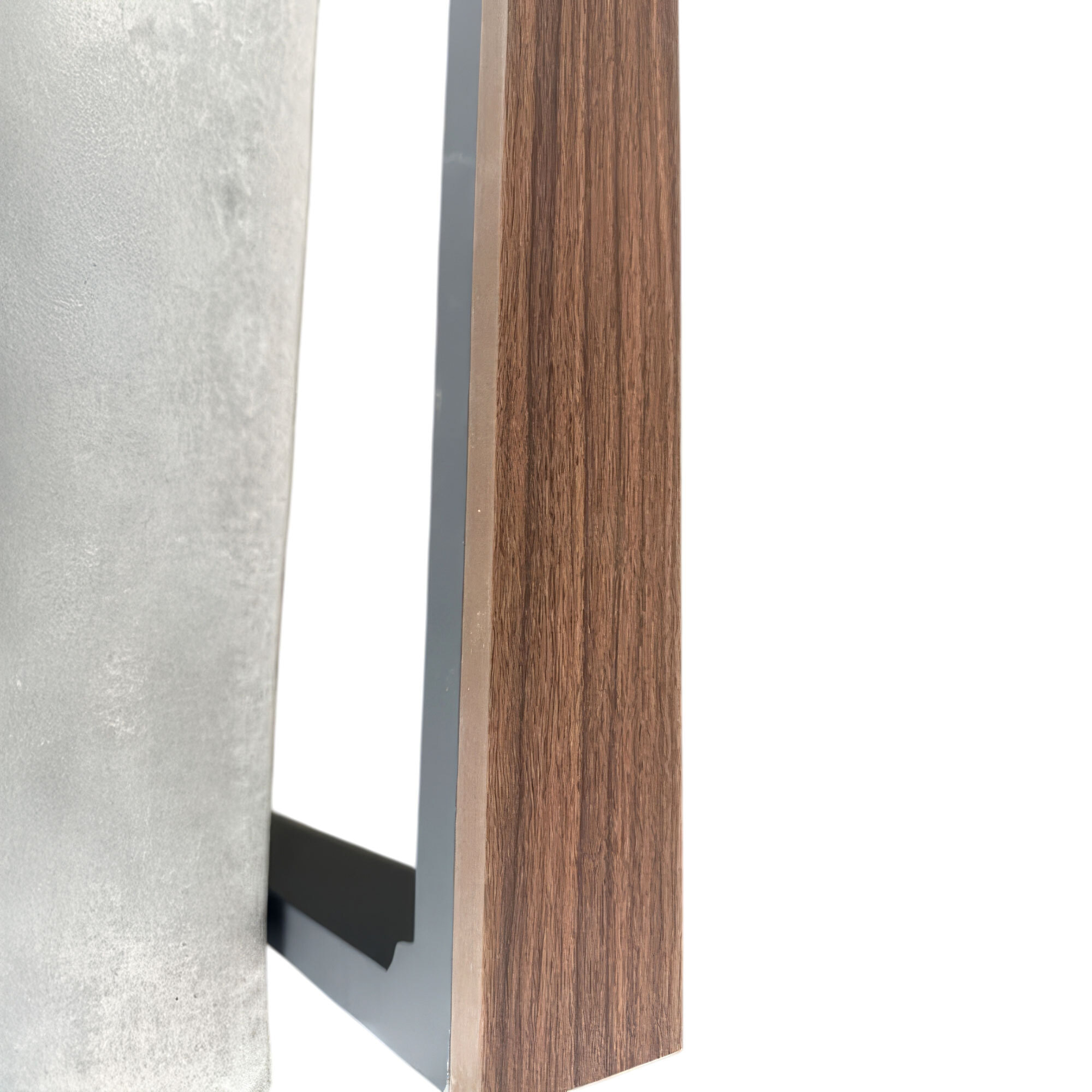 Ikigai - Set Salotto da Giardino Divano 3 Posti 2 Poltrone e Tavolino con Cuscini in Alluminio e Legno Plywood