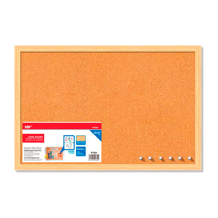 BACHECA IN sughero 30 x 40 cm