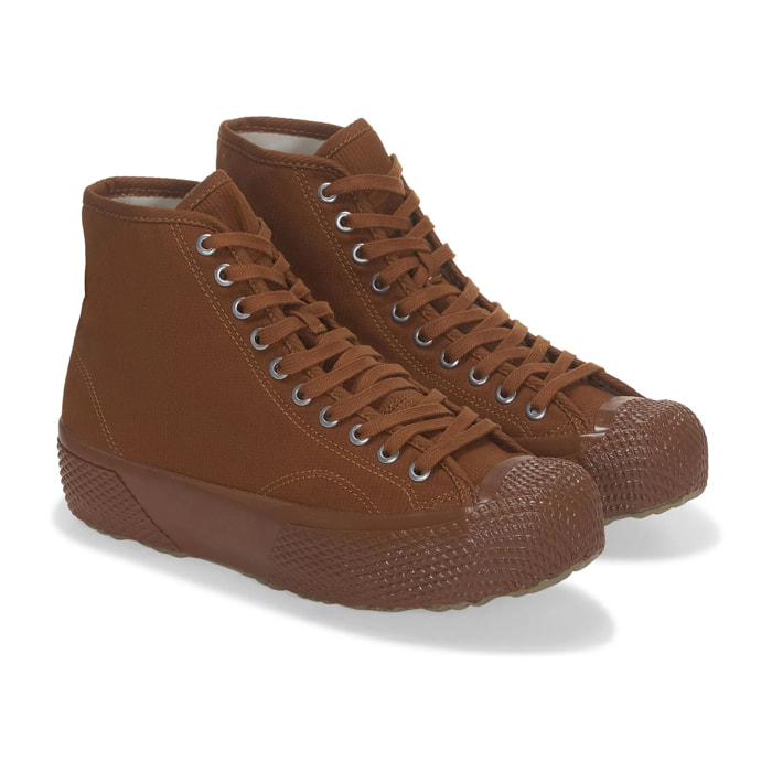 Sneakers Superga Uomo/Donna Marrone 2435 MILITARY DECK PIQUE