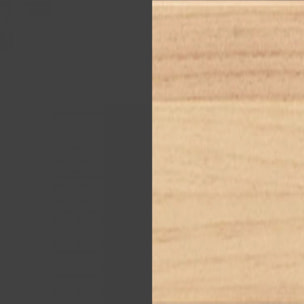 Cama cabaña Hyte Antracita - Pino