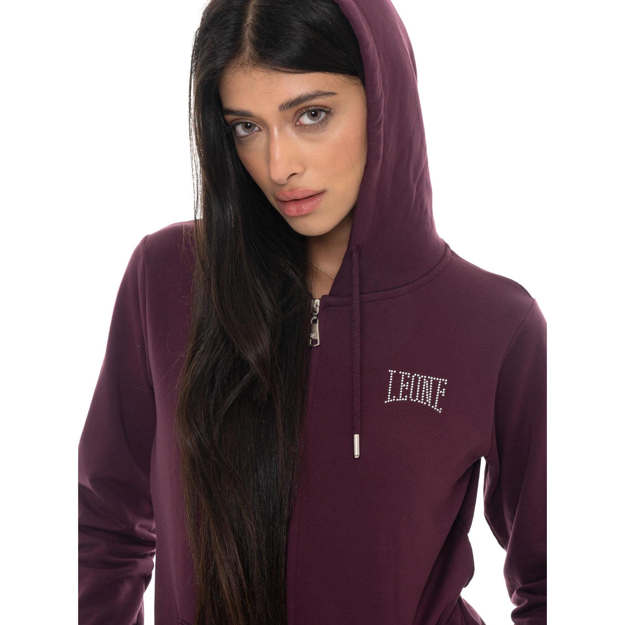 Tuta invernale donna cappuccio e zip, pantalone polsino Leone 1947 All You Need