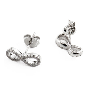 Pendientes Lux by Lux acabados plata