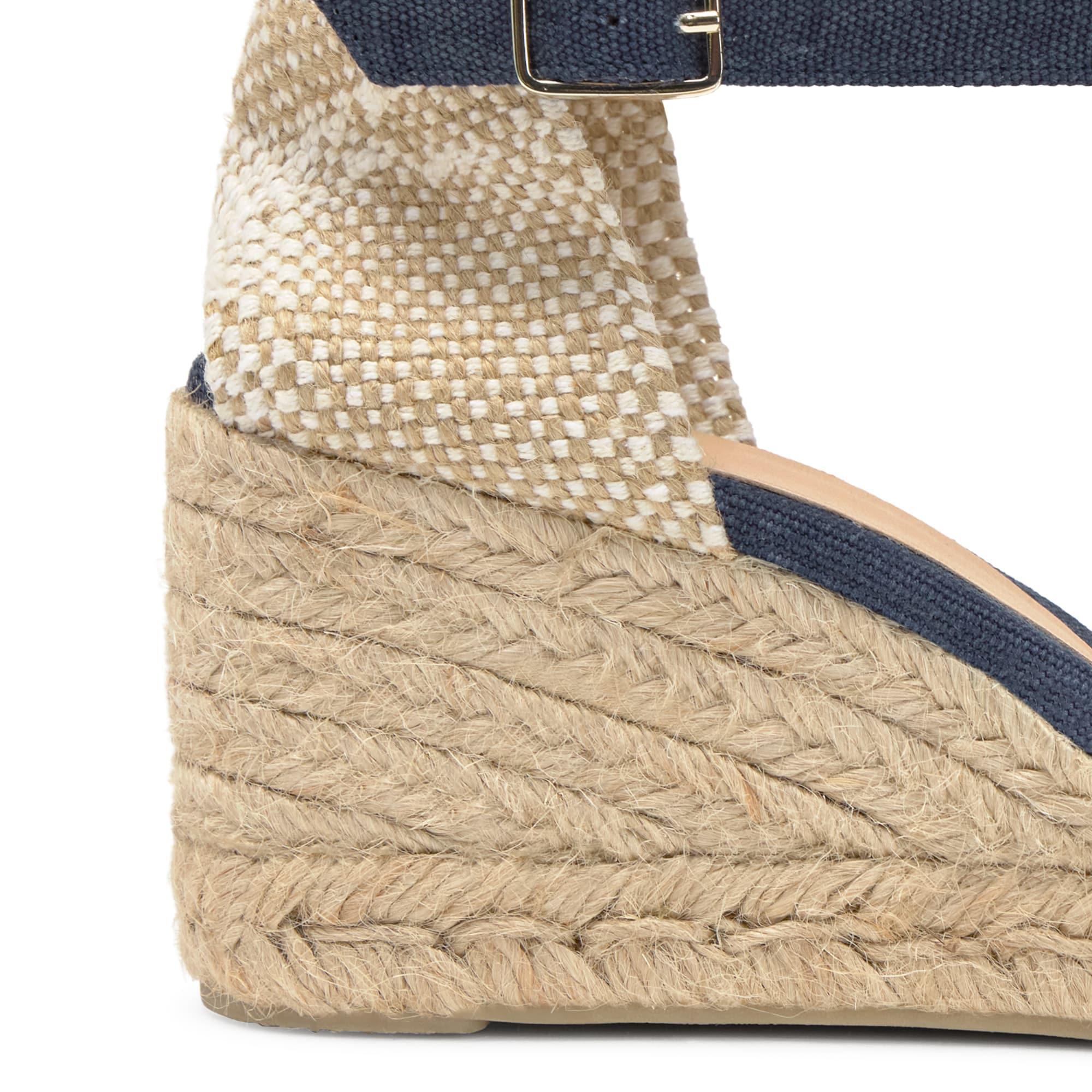 Alpargata cuña de yute 7cm