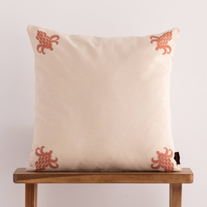 Housse de coussin en 100% coton 50x50 cm Portocolom B