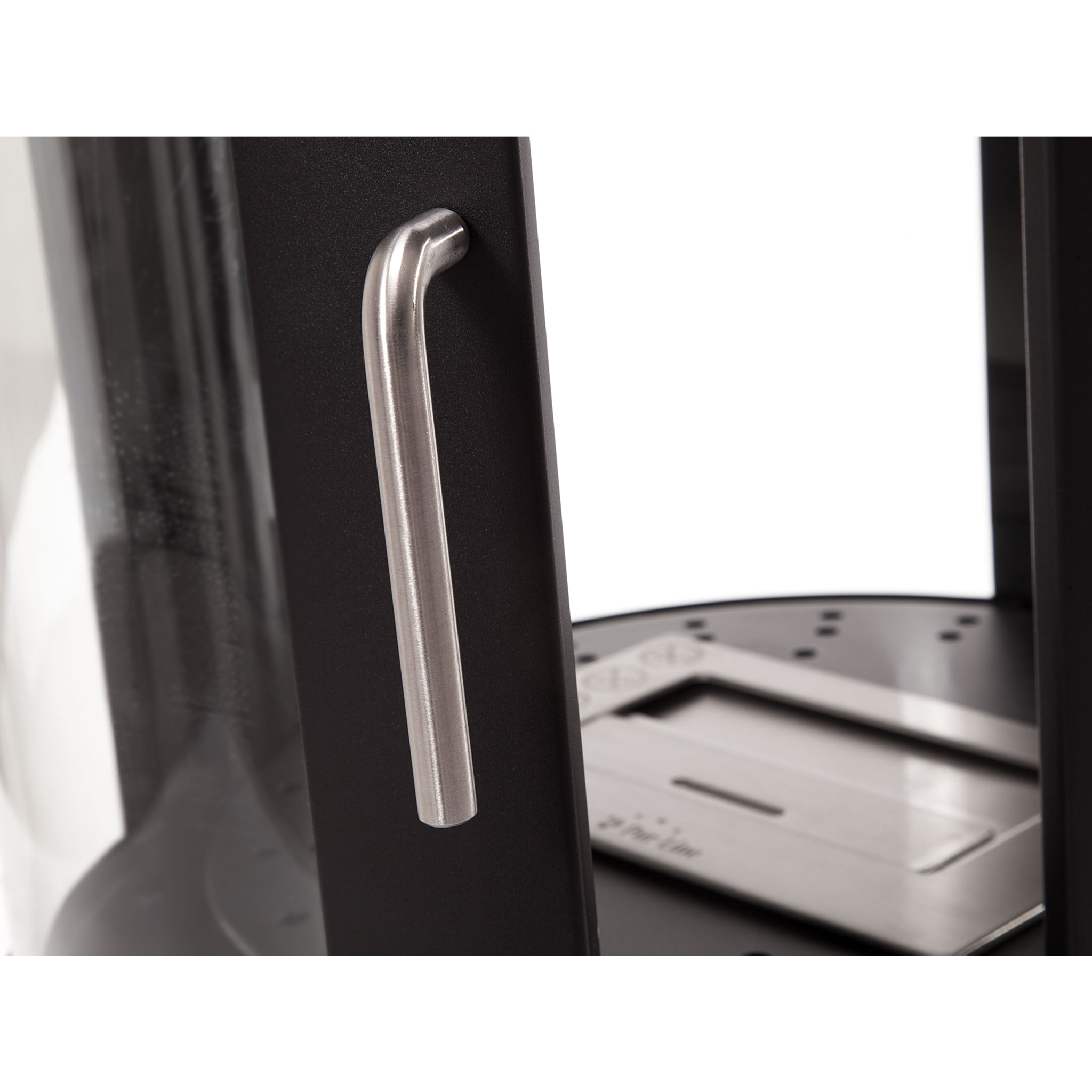 Poêle à éthanol 3kW en acier noir