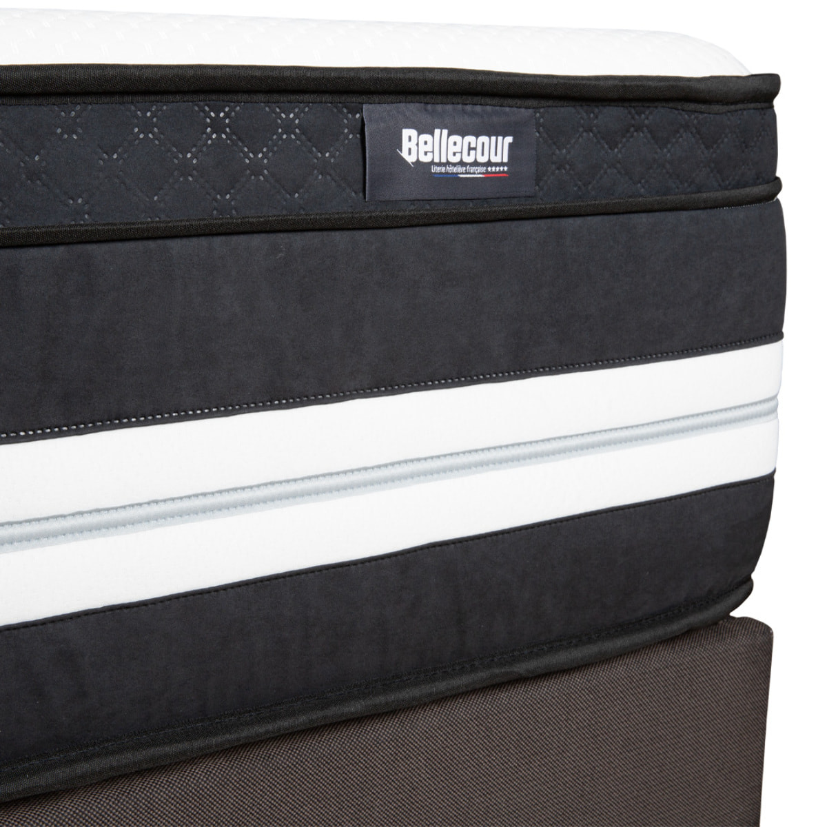 Ensemble Matelas Chambord avec sommier en bois