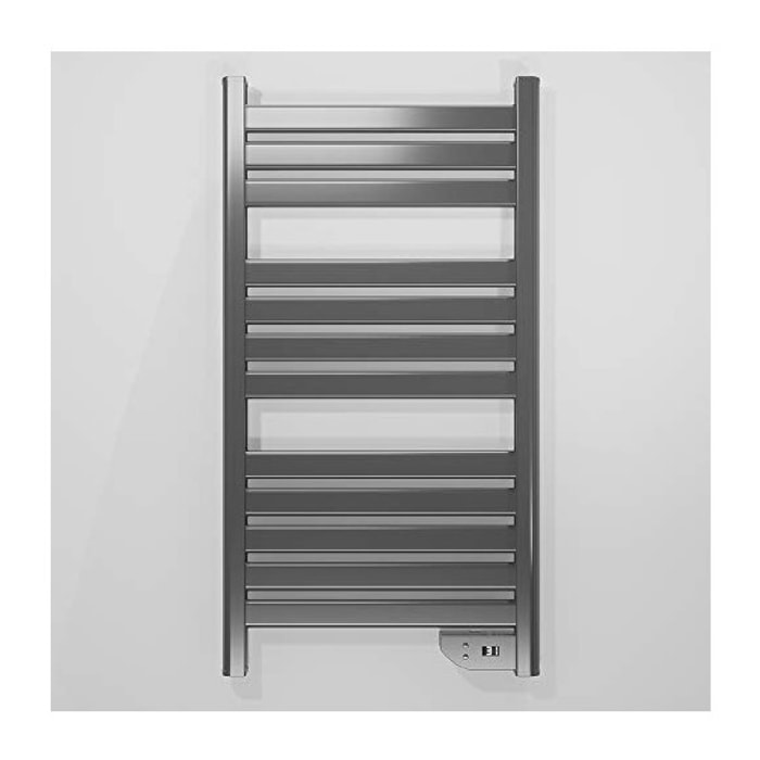 Radiador Toallero Eléctrico Bajo Consumo Ready Warm 9050 Twin Towel INOX. Seca T