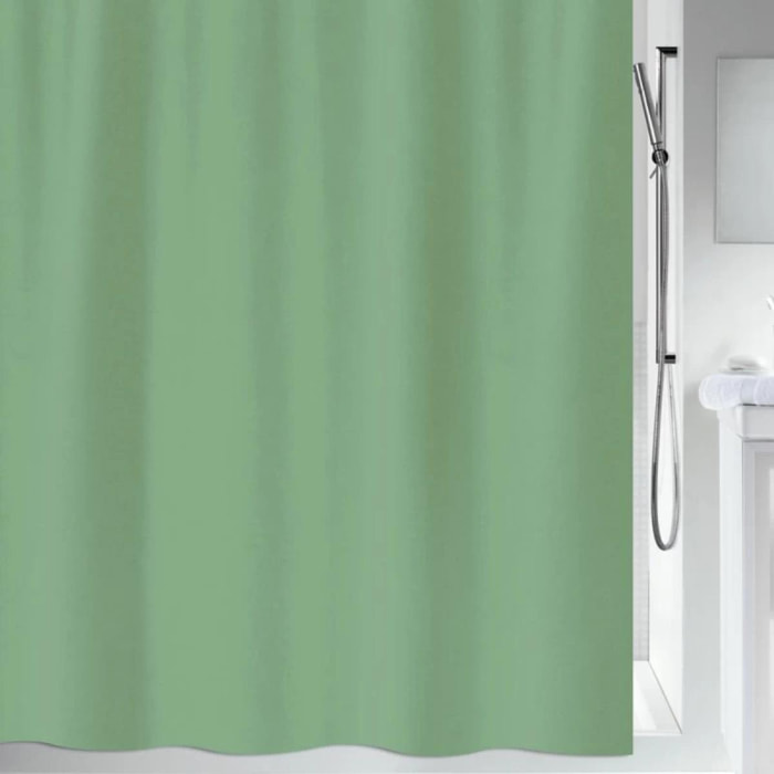 Spirella Rideau de douche Polyester PRIMO 240x200cm Vert