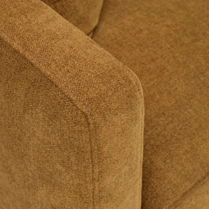Canapé fixe Candice 3 places 194x96cm beige