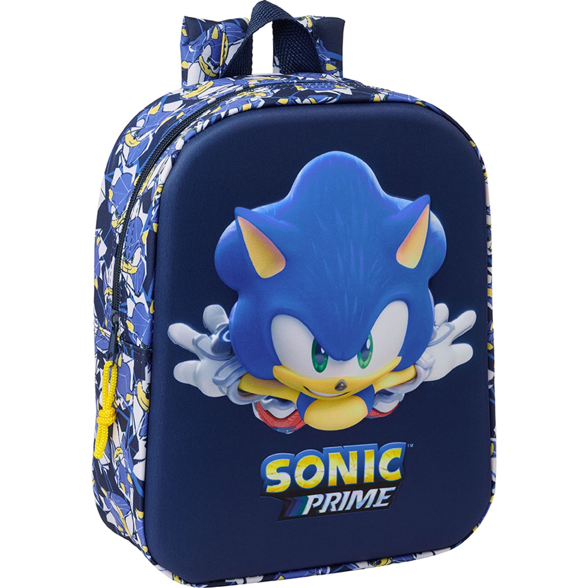 Mochila guarderia 3d sonic "city"