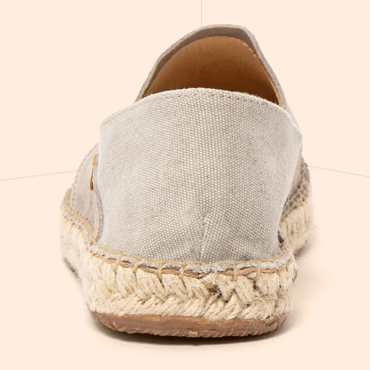 Zapatos N677 SILK SUEDE-COTTON TAUPE / CAMPOS color Taupe