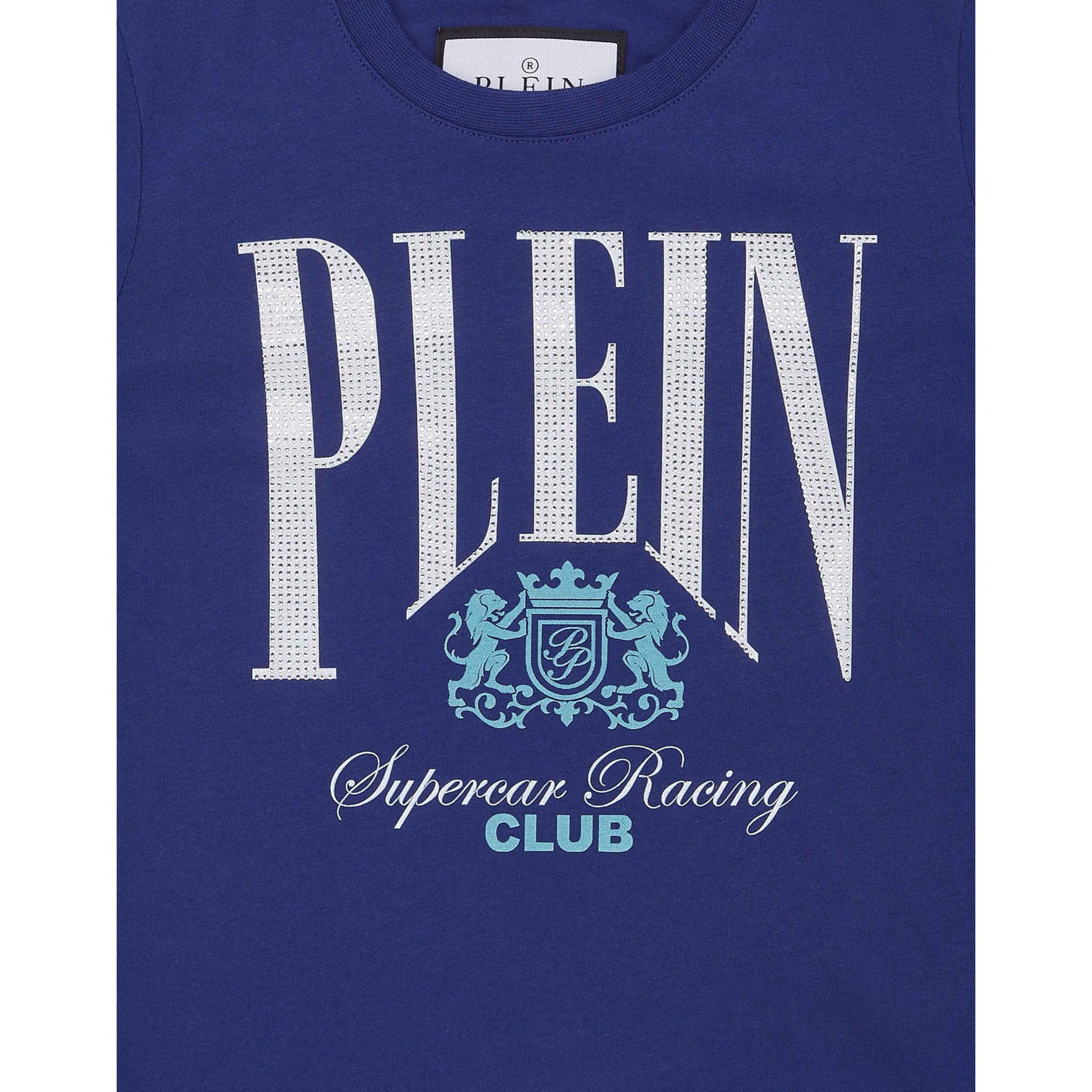 PHILIPP PLEIN Camiseta Cuello Redondo Ss RACING