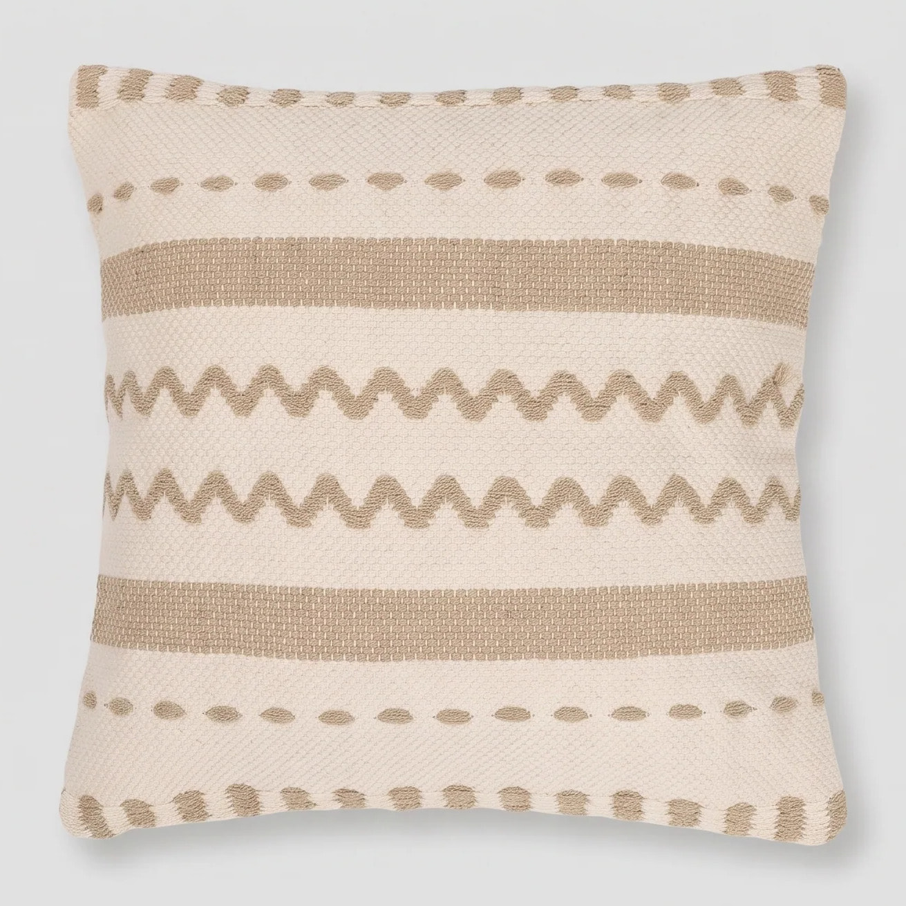 Cojín cuadrante algodón Leito 45x45 - funda + relleno