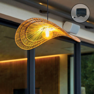 Suspension solaire bohème MARBELLA SOLAR H14cm