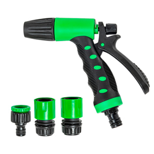 Pistola a spruzzo con 5 ugelli.