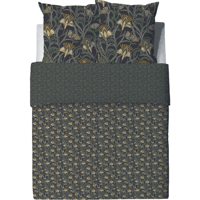 Parure De Couette + 2 taies 100% Coton 57fils - Liana