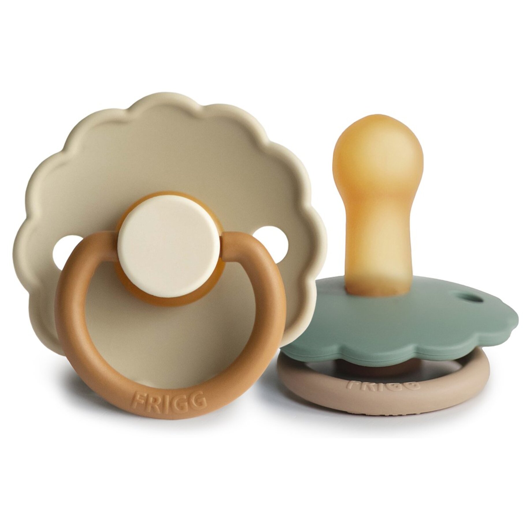 Frigg Pack 2 Chupetes Latex Daisy