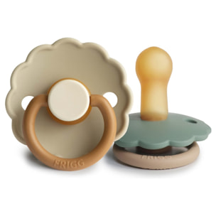 Frigg Pack 2 Chupetes Latex Daisy