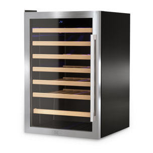 Les Petit Champs Frigorífico Bodega 48BT 128L 4-18 grados 6 estantes madera CAVC48