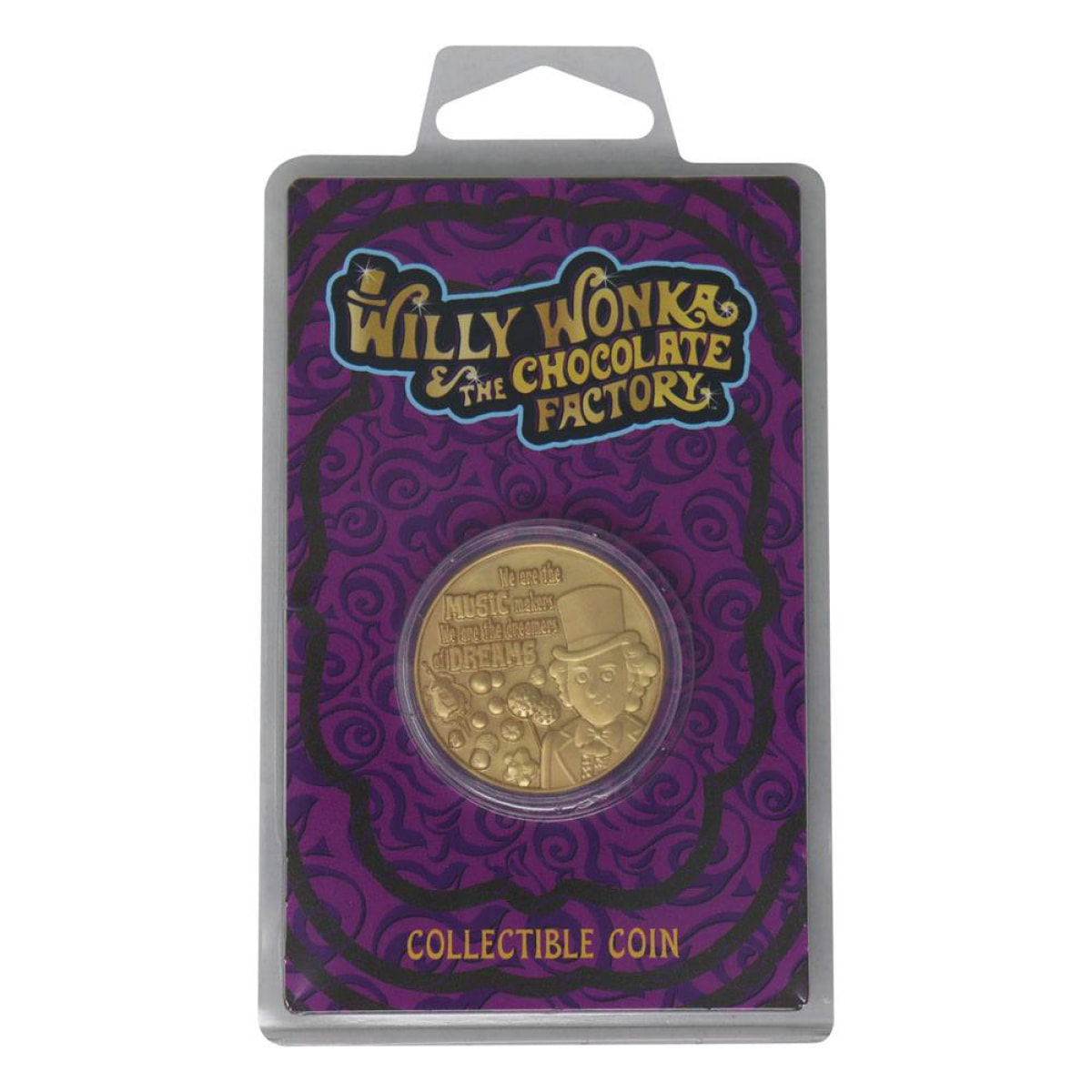 Willy Wonka & The Chocolate Factory Collectable Coin Dreamers Edizione Limitata Fanattik