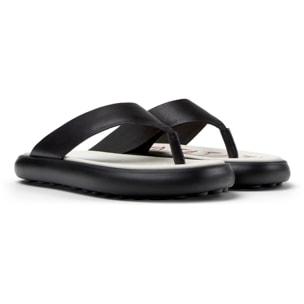 Sandalias - CAMPER Pelotas Flota Sandal Twins - Negro - Cuero liso