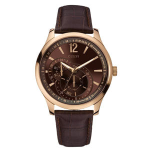 Reloj Guess W95086G1 Hombre Analogico Cuarzo con Correa de Piel