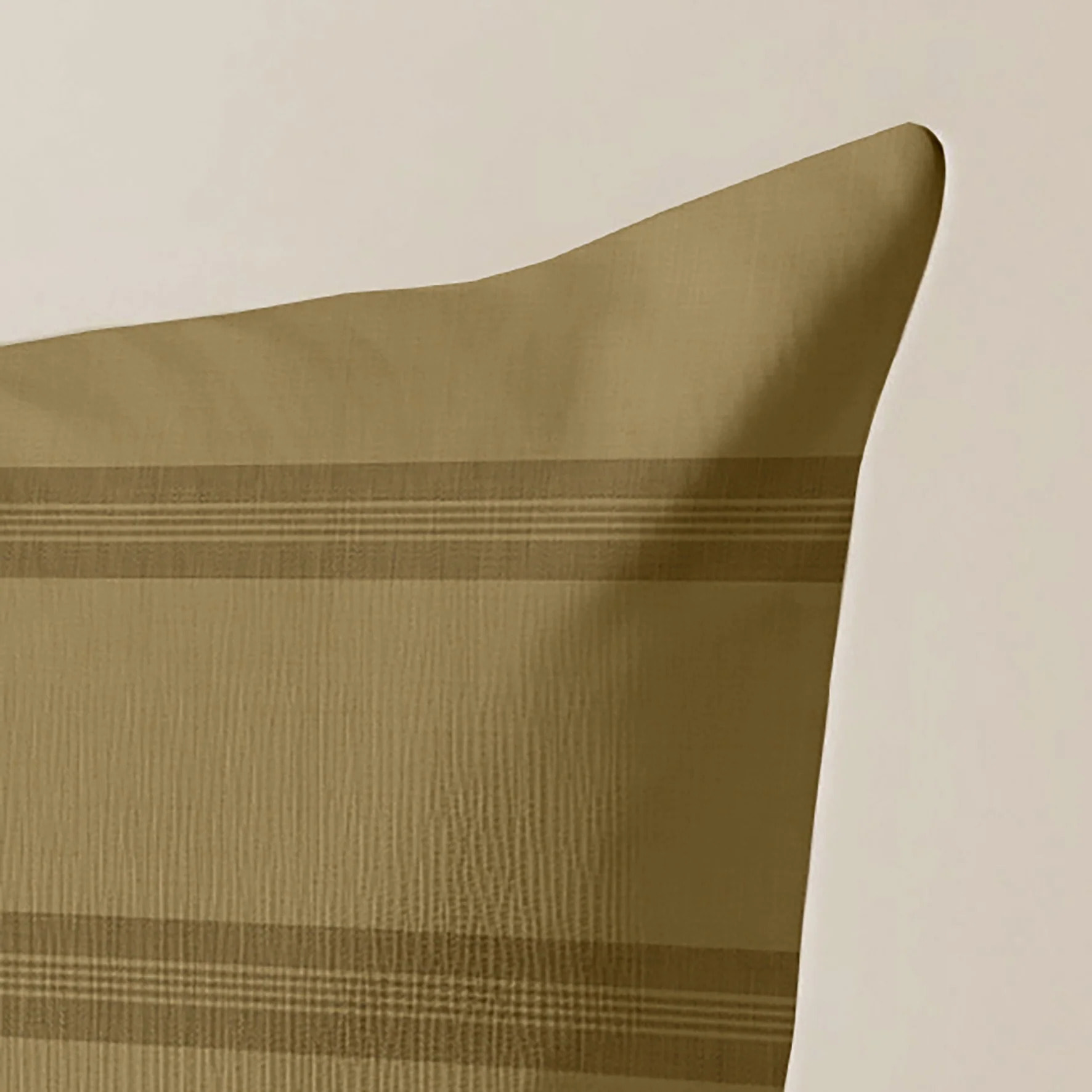 Housse de coussin Nua Ocre - 100% coton - Ocre - 50x50 cm