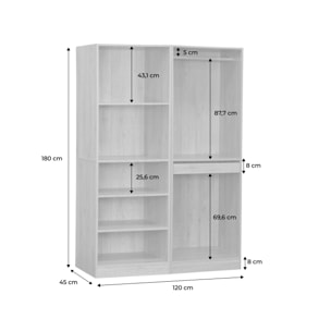 Kit dressing modulable avec 2 éléments MODULO