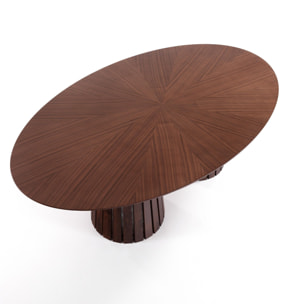 Tomasucci Tavolo ovale VOLGA WALNUT