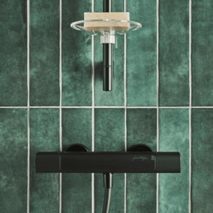 Mitigeur douche thermostatique July+ noir mat