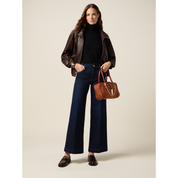 Oltre - Jeans wide leg - Blu