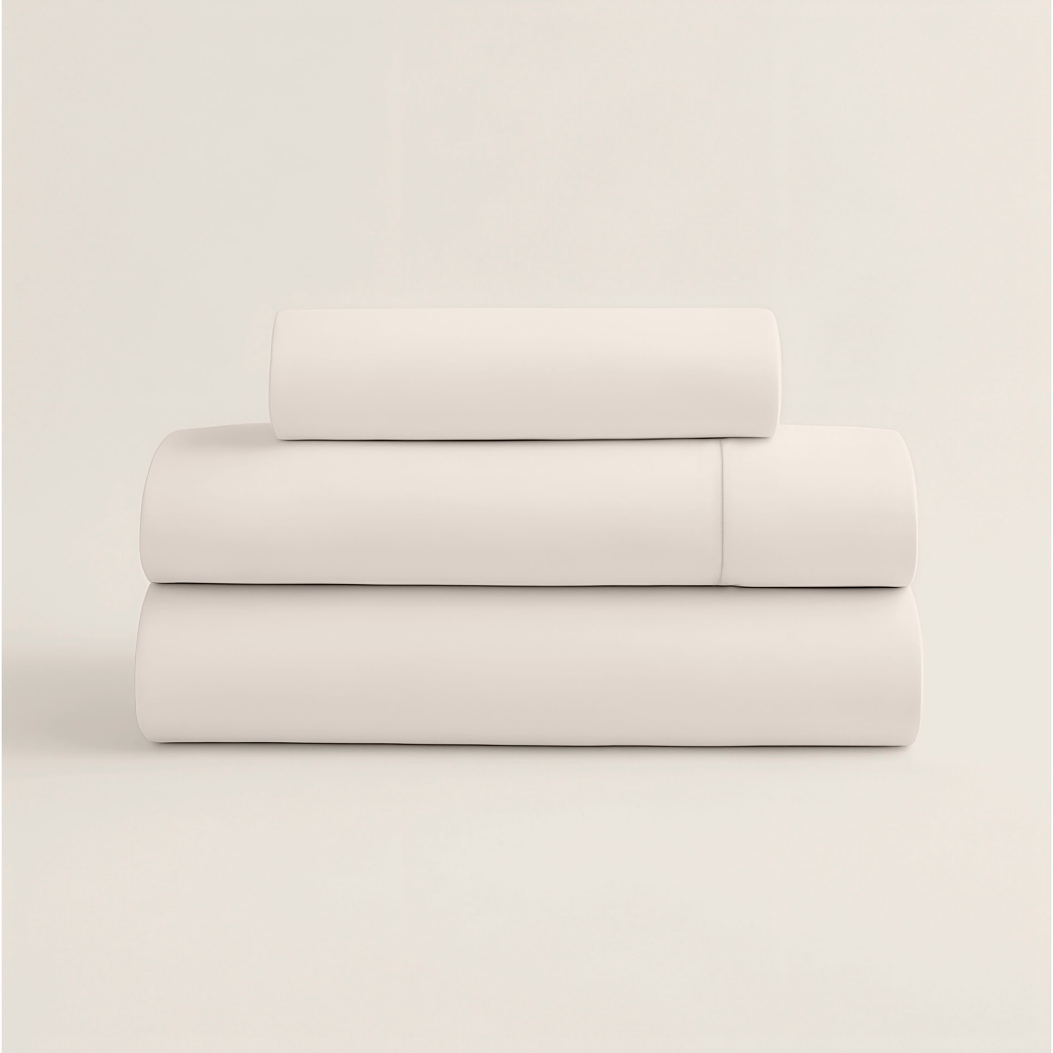 Juego de Sábanas Lisas - 100% Microfibra - Incluye 1 o 2 Fundas de Almohada + 1 Sábana Bajera - Piedra