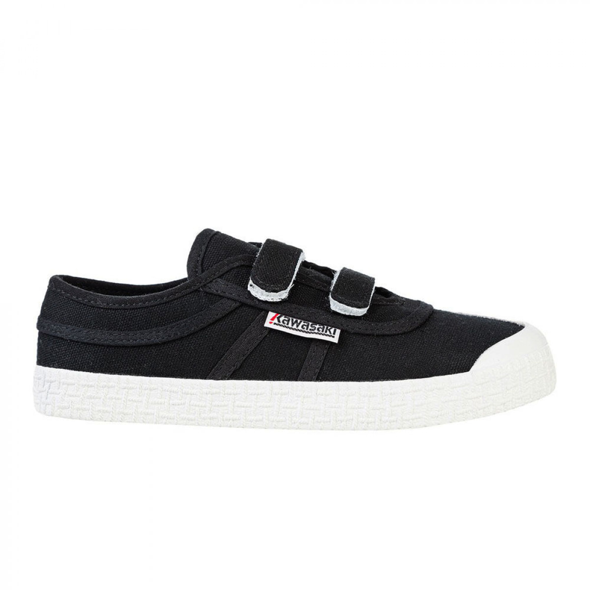 Zapatillas Sneaker para Niño/Niña - KAWASAKI Original Kids Shoe W/velcro K202432 1001 Black