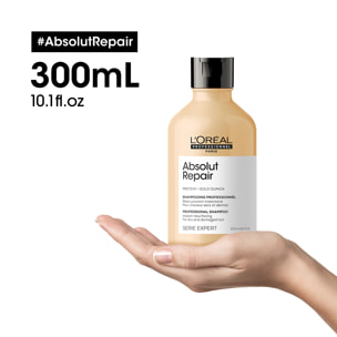 Shampoing Absolut Repair Cheveux Secs & Abîmés 300ml - Série Expert