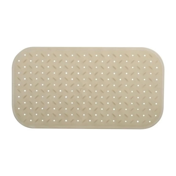 Tapis Fond de baignoire antidérapant Caoutchouc CLASS 36x76cm Beige MSV