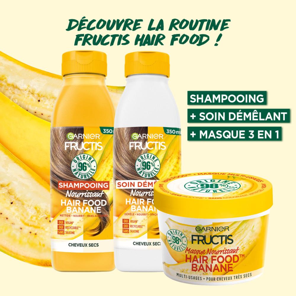 Lot de 6 - Démêlant Hair Food Nourrissant banane Fructis 350ml